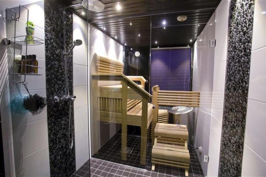 Majestic Penthouse With Sauna & High-Speed Wi-Fi And Parking Rovaniemi Luaran gambar